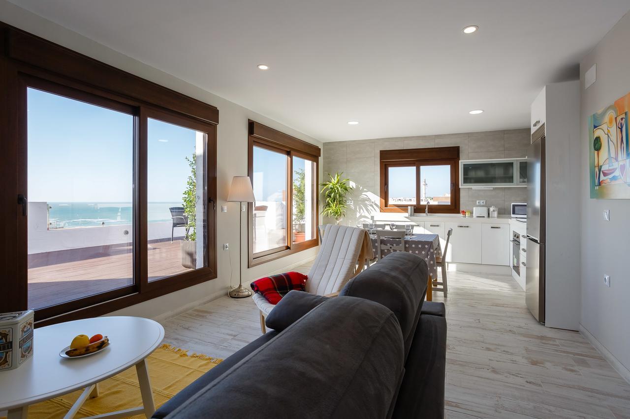 Atico Full Balcony By Cadiz4Rentals Exterior photo